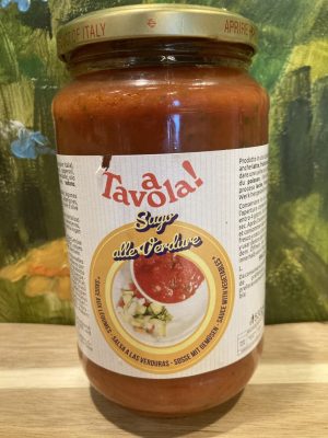 sauce tomate aux légumes