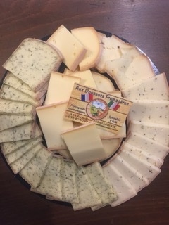plateau raclette nature, fumée et truffée la na fu tru